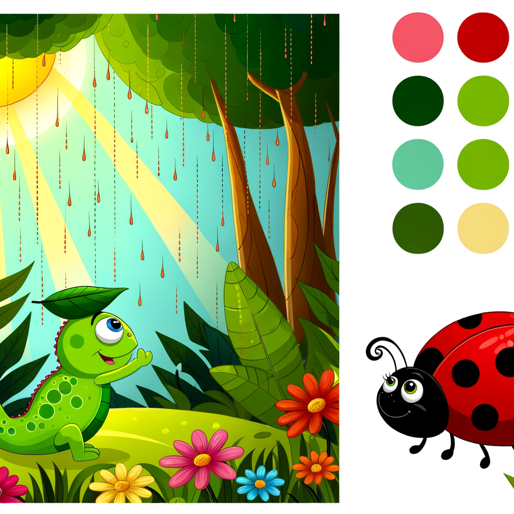 The Colorful Chameleon
