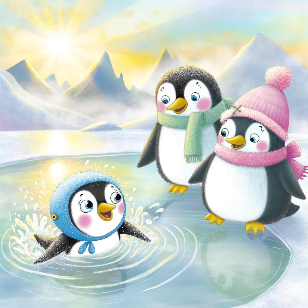 Brave Little Penguin