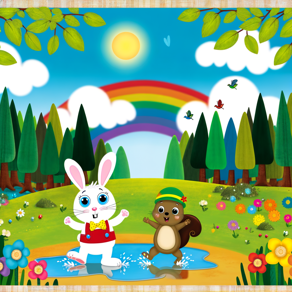 Jellybean’s Rainbow Hunt