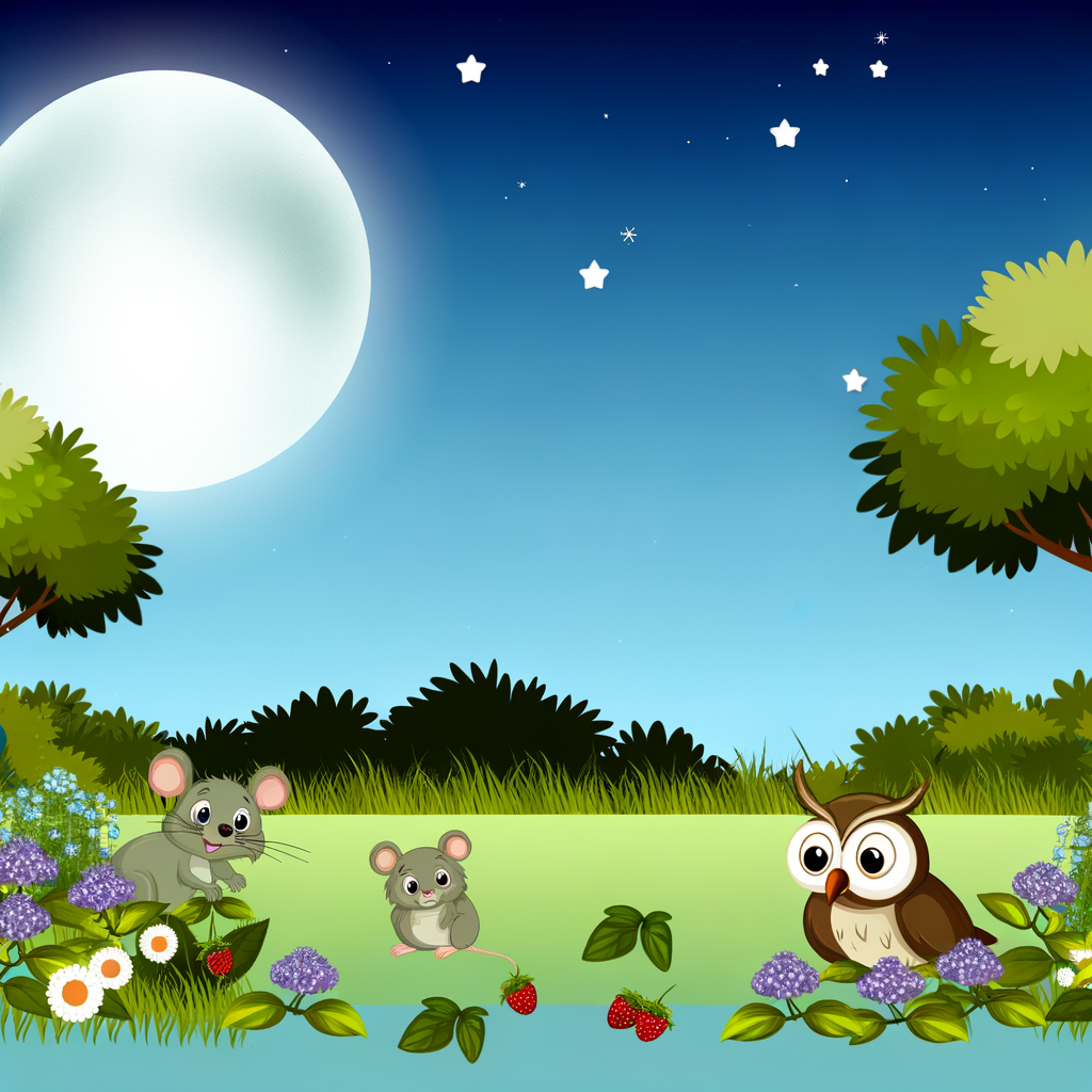 Mouse’s Moonlit Feast