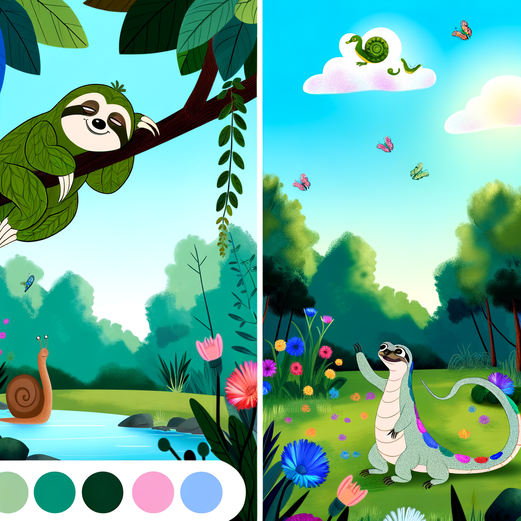 Sleepy Sloth’s Slow Day