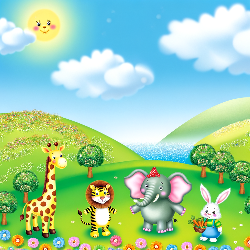 Giraffe’s Gentle Jamboree